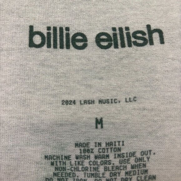 Billie Eilish Blohsh Hit Me Hard and Soft Collage T-Shirt M - Picture 4 of 4